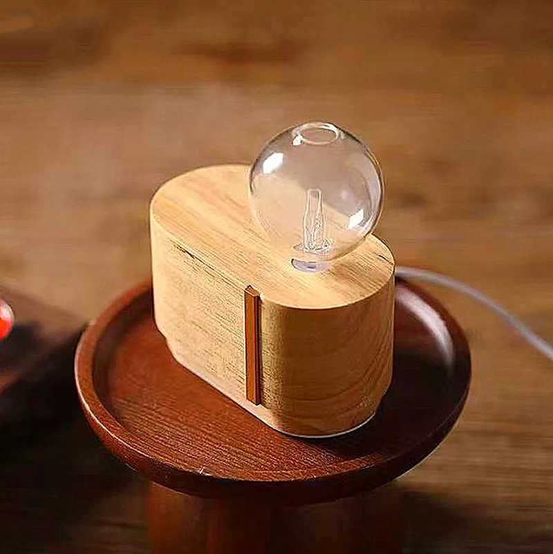 

Aroma Essential Oil Diffuser Nebulizer Wood Glass waterless Aromatherapy Diffuser USB Home Air Freshener For Hotel Nebulizing