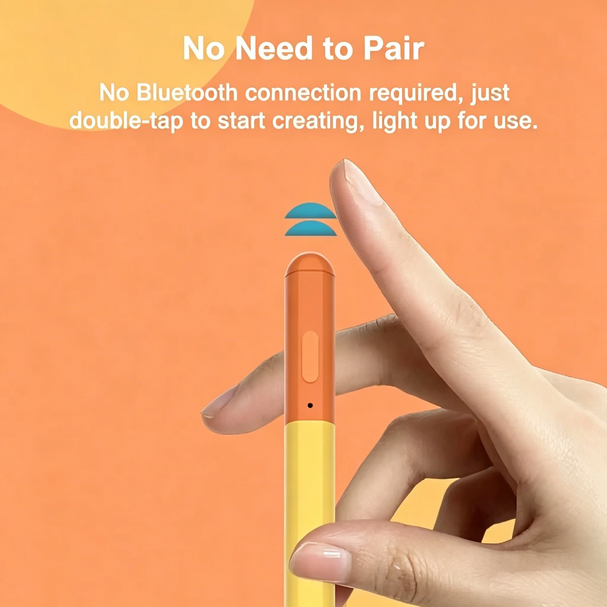 Palm Rejection Tilt Sensitivity Stylus Pencil for IPad Compatible with IPad Air M2 Pro 13/12.9 7th 8th 9th 10thGen 10.2Inch IPad view 6