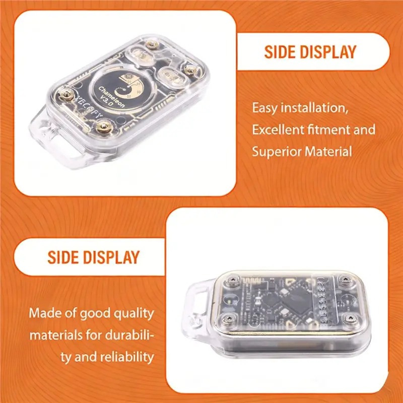Chameleon V3.0 RFID Smart Chip Reader Emulator 125K 13.56M ID IC Tag Copyer+5XUID Keychain/CUID Card Read Writer-Y41A
