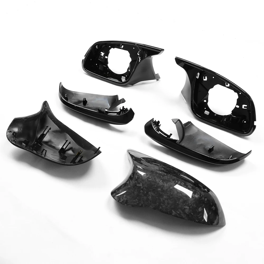 2012-2019 For BMW 1 2 3 4 X Series F20 F21 F22 F23 F30 F35 F34 F32 F33 F36 E84 I3 F87 M2 ABS/Real Carbon Fiber Mirror Cover Caps