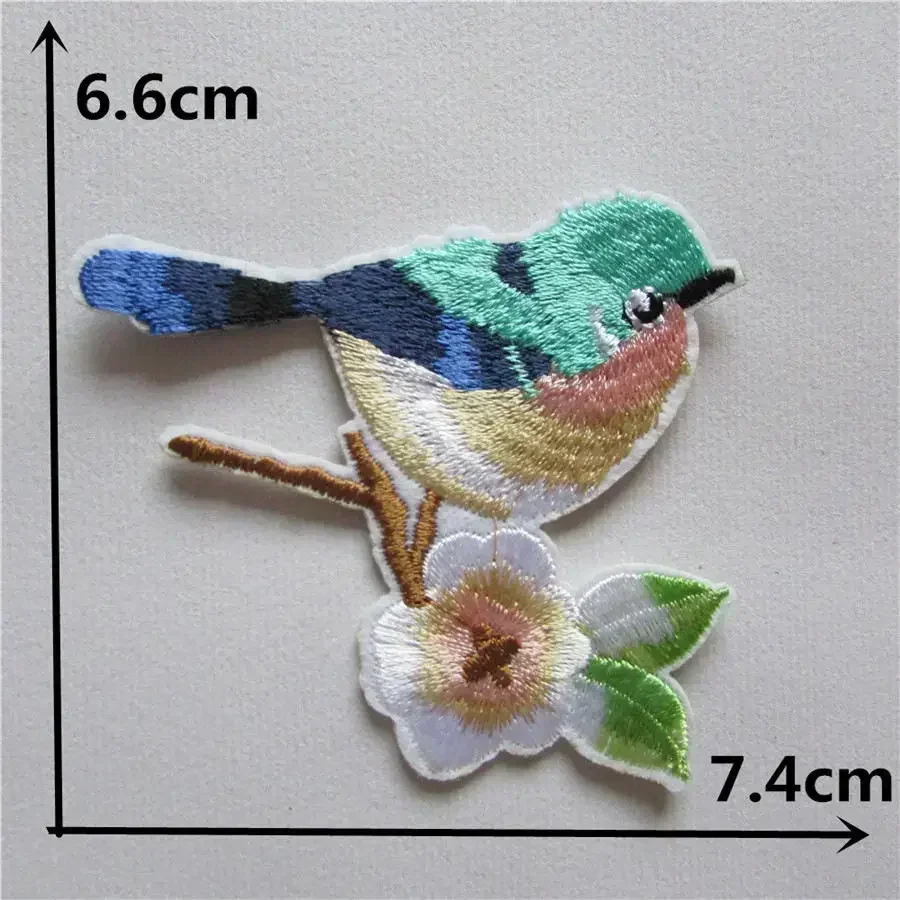 25 kind different fashion style bird element hot melt adhesive applique embroidery patches stripes DIY Stickers Clothes Badges