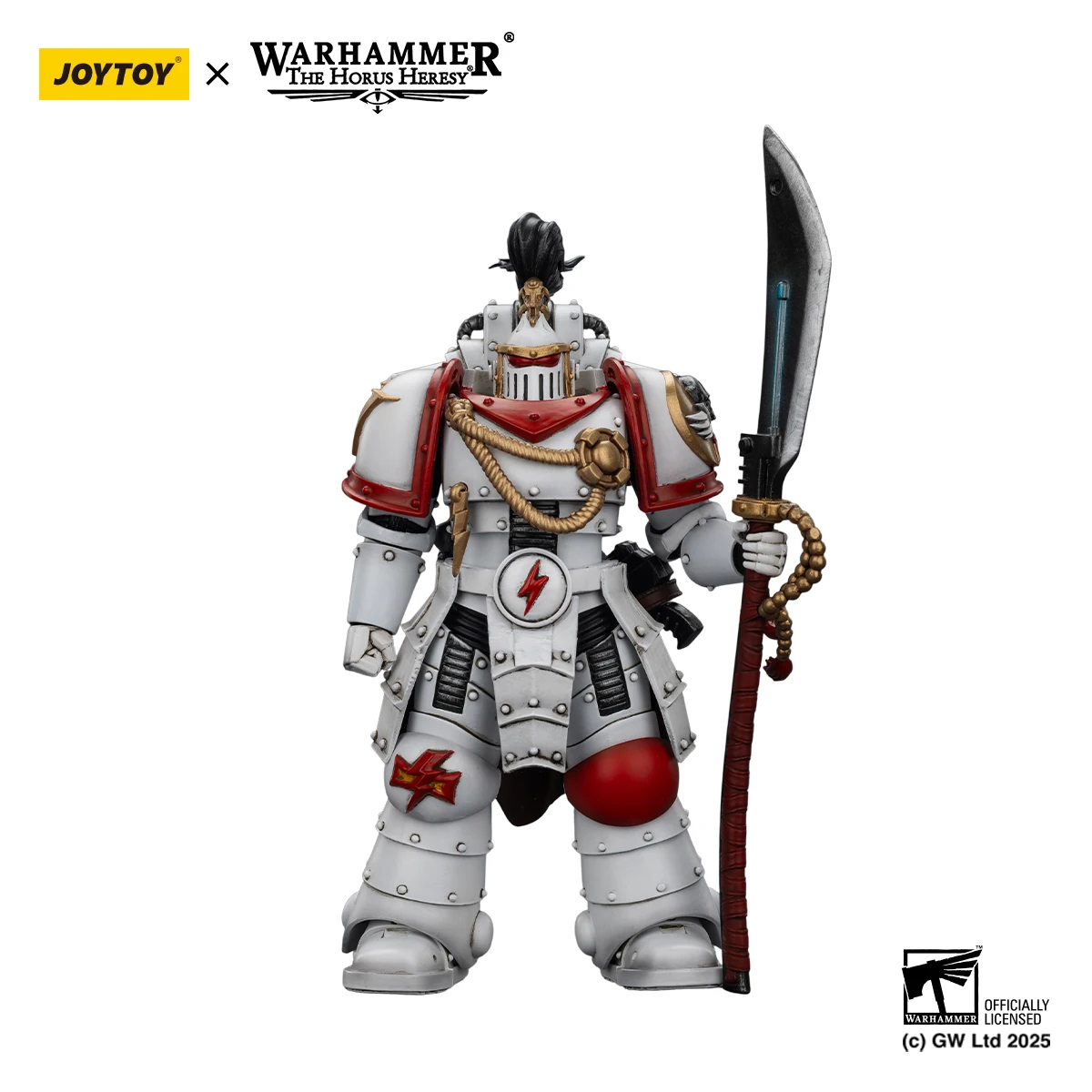 JOYTOY Warhammer "The Horus Heresy" 1/18 Action Figures White Scars Legion Praetor White Scars Ebon Keshig Terminator