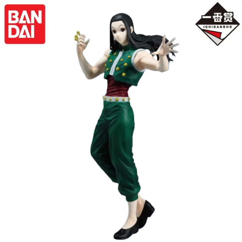 In Stock Original Bandai Ichiban Kuji Hunter Hunter Illumi Zoldyck Killua Zoldyck Nanika Hisoka Morow Ging Freecss Model Gifts view 3