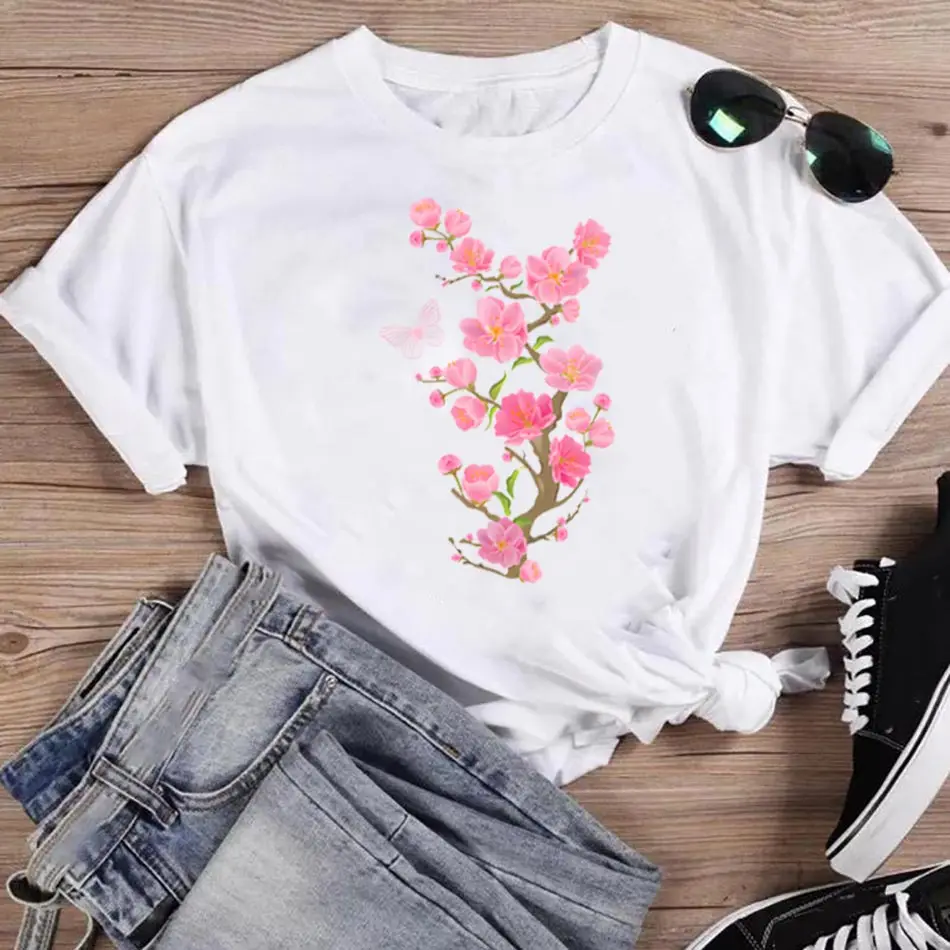 Beautiful Flower Heat Sticker On Clothes DIY Washable Iron On Transfer For Clothing Bag Colorful Patch On Clothes Hat Appliqued