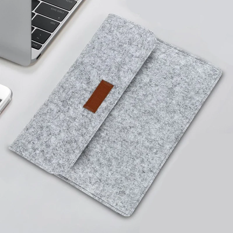 Macbook felt inner bag Laptop and tablet IPAD protective cover 11 12 13 14 15 15.6 16-inch felt bag - view 2