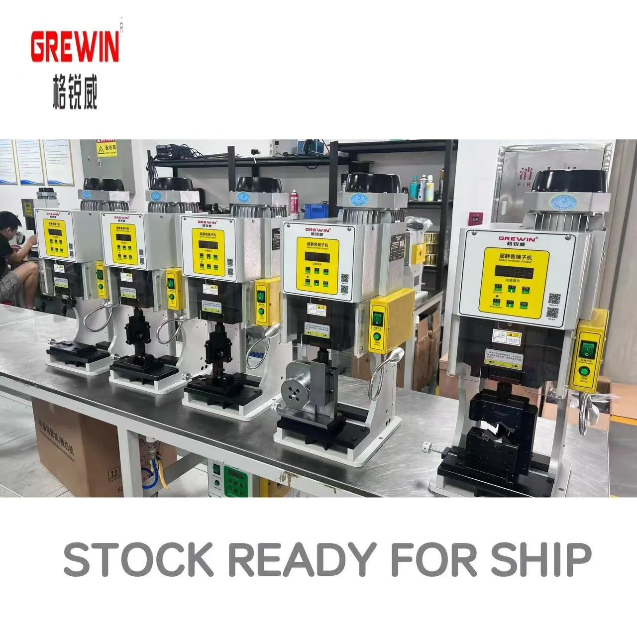 Semi-automatic 30mm Otp Applicator Terminal Crimping Punching Machine For Customized Wiring Harness GRW-20T