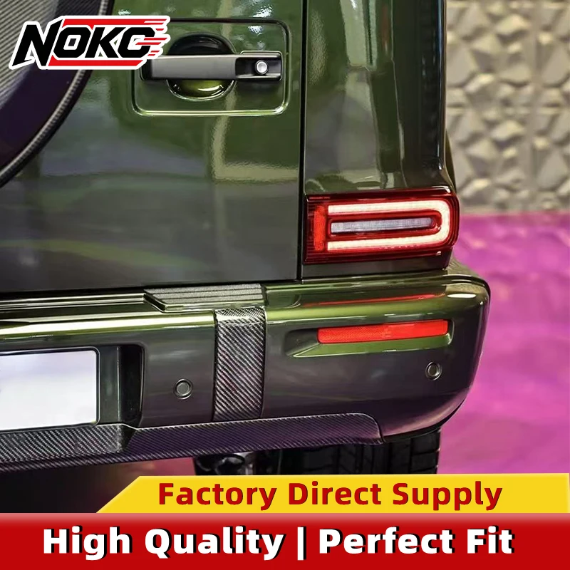 

Dry Carbon Fiber Rear Bumper Lip Diffuser for Mercedes-Benz G-Class W465 G63 1:1 OEM Exact Fit Factory Style Rear Spoiler