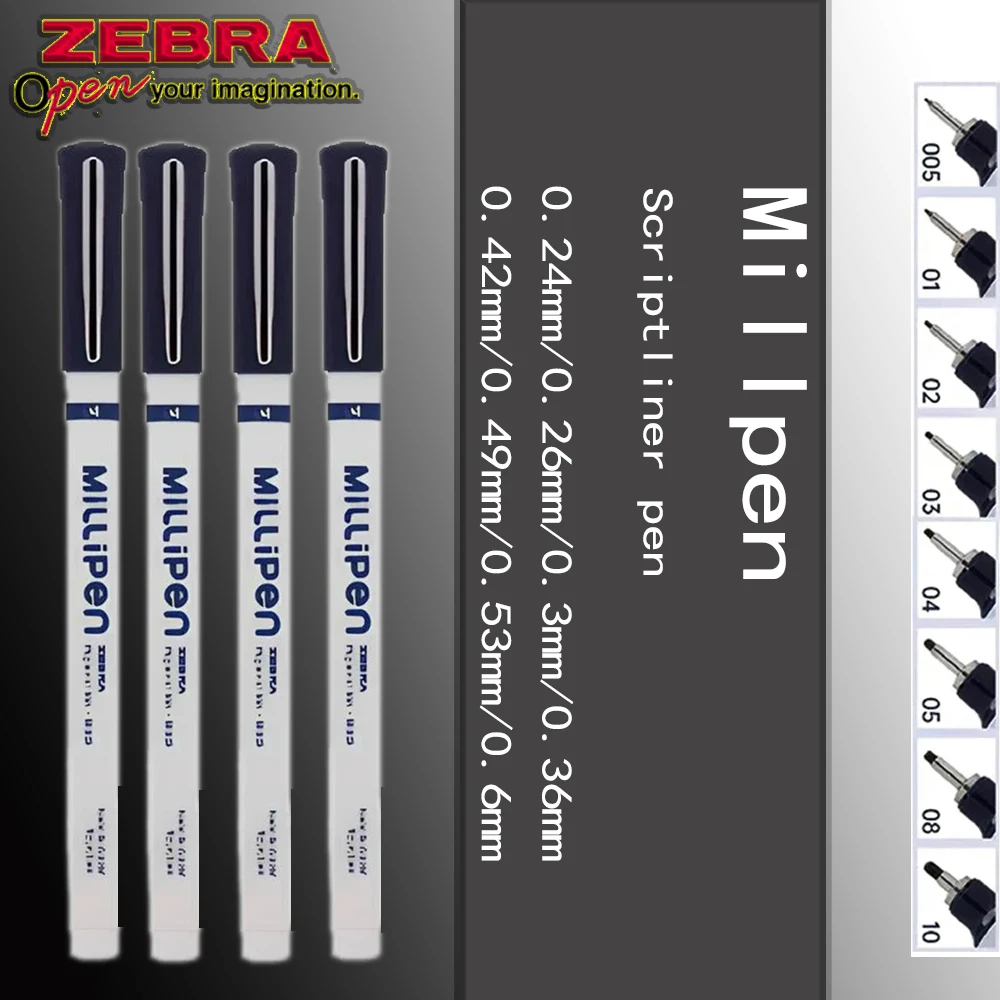 

1PC Japan Needle Gel Pen C-WS-CN Fine Point Scriptliner Pen Drawing Cartoon Tracing Art School Stationery Office Accessories