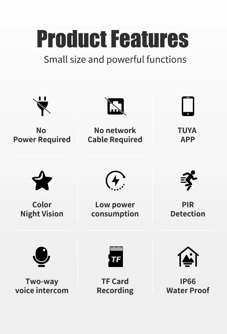 YYHC-4G  detection ptz solar tuya outdoor low power battery camera two way voice ultra long standby