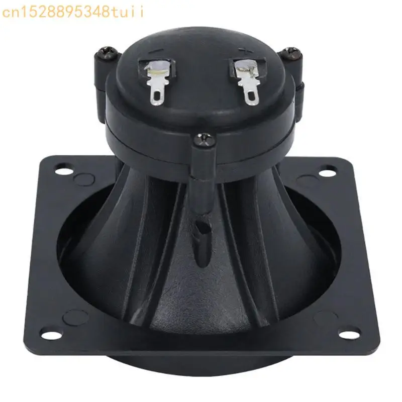 Y4QF 1Pair 3inch Horn Tweeter Tweeter Speaker piezoelétrico alto -falantes cerâmica Wide Frequency Ranges Tweeter Easy