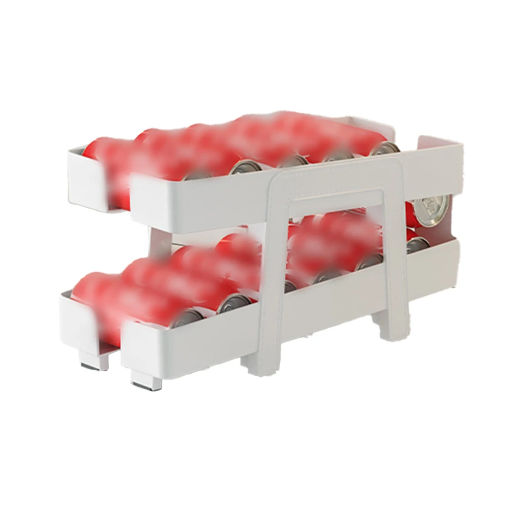 

Smartly Designed Telescopic Storage Box in Transparent Finish Perfectly Fits Various Types of Canned Beverages