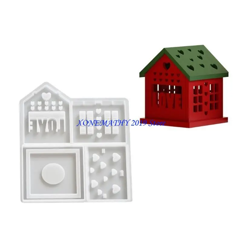 F42F Crafting Moulds Silicone Art Craft Molds Ornament Molds for Hand-Making Craft