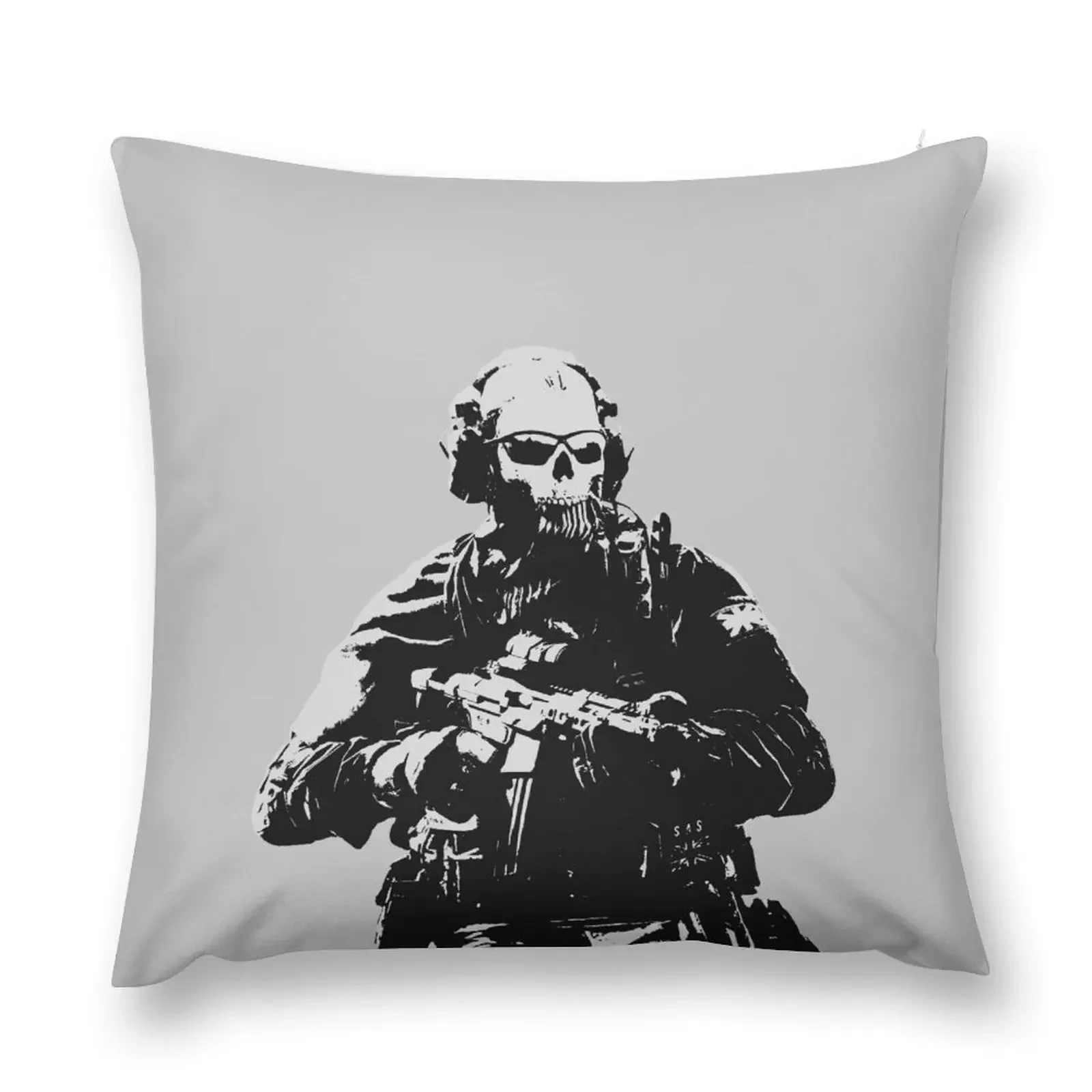 

Simon Ghost Riley Throw Pillow Cushion Cover Set Decorative Cover For Living Room pillow