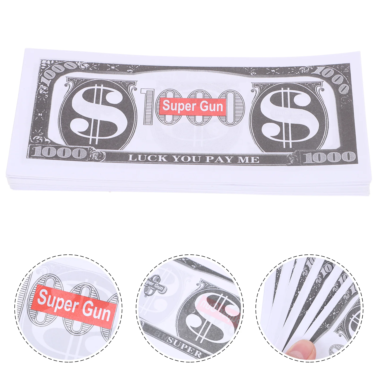 300Pcs Fake Paper Fake Props Shooter Fake Papers Party Favor Supply video game party supplies