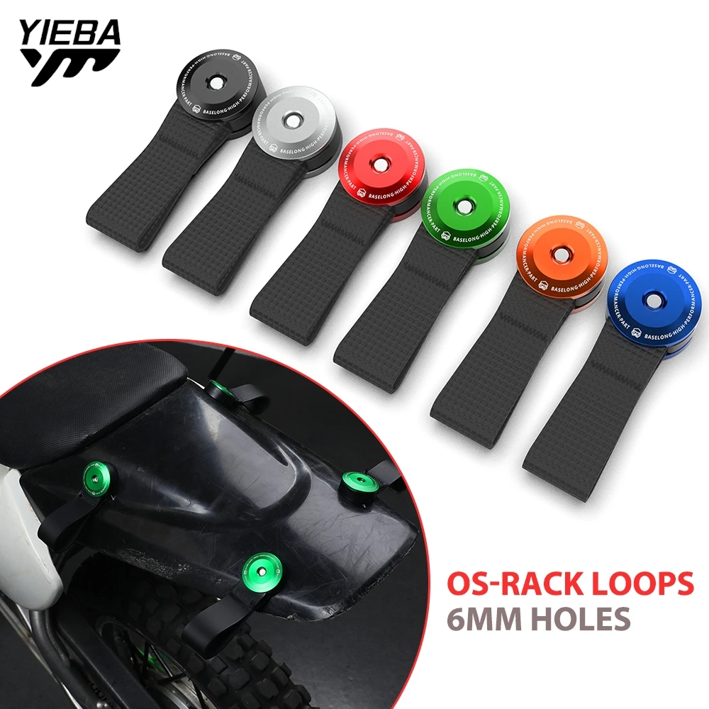 

M6 Fasteners Motorcycle Tail Bag OS-Rack Loops For YAMAHA Tenere 700 Rally T700 XTZ 690 T700 T7 XSR700 MT07 MT09 MT10 MT125 XAMX