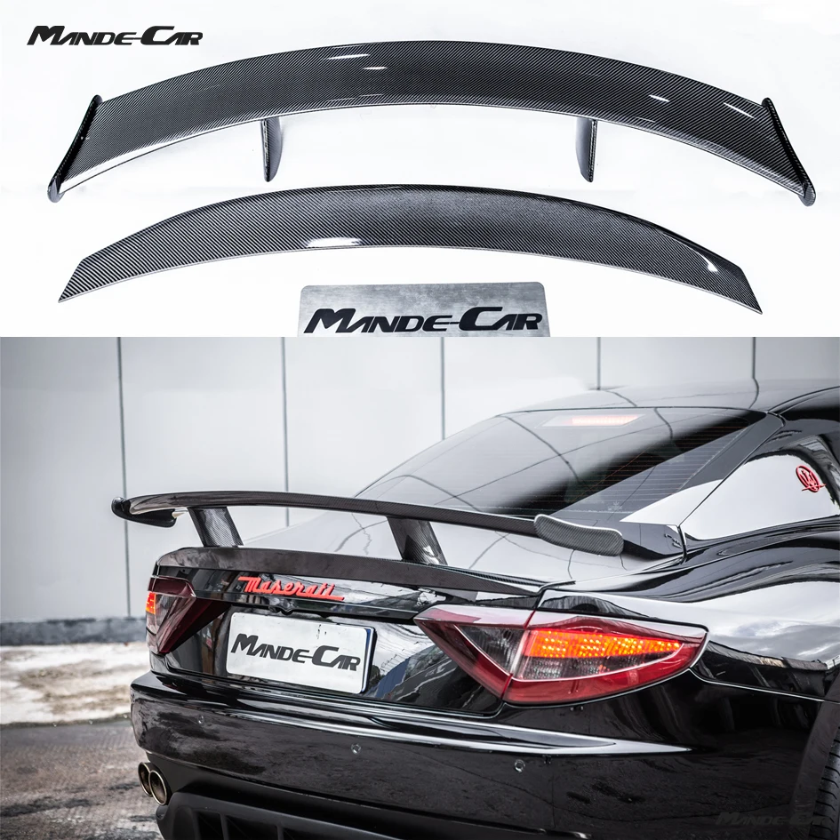 May Carbon Fiber Spoiler for Maserati Granturismo Trunk Spoiler Wing