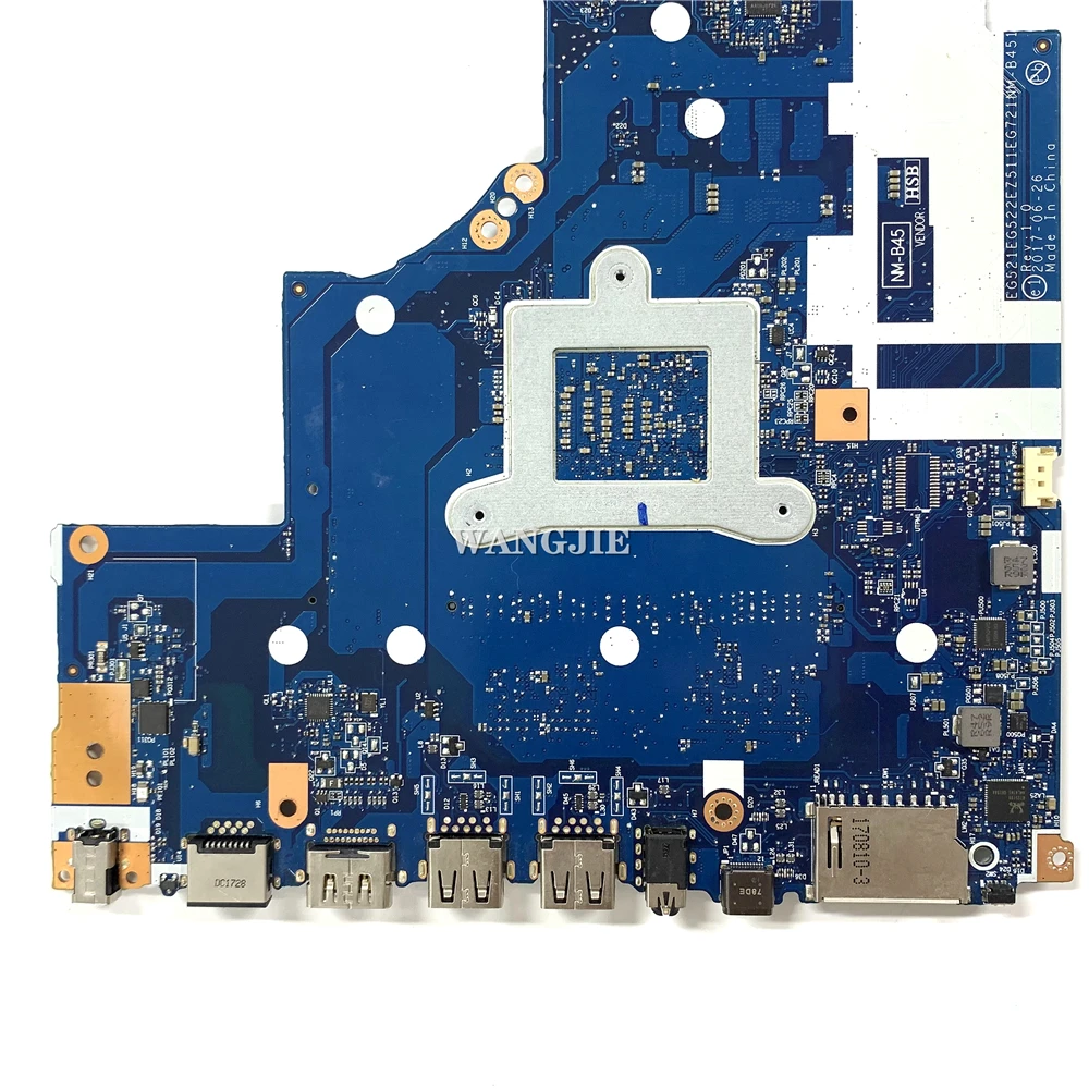 Imagem -06 - Placa-mãe Portátil para Lenovo Ideapad 32015ikb 320-17ikb V320-17ikb I78550u Cpu 5b20p99151 Nm-b451