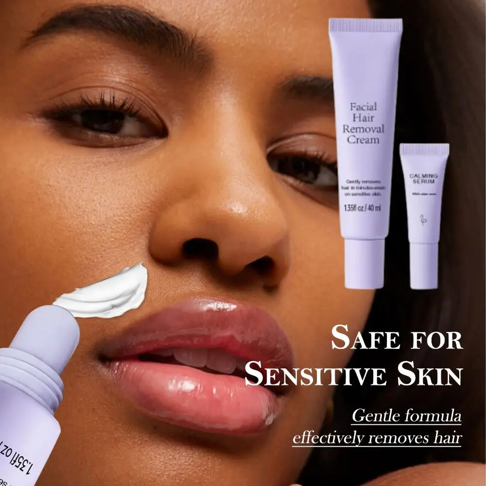 

Non-irritating Facial Hair Removal Cream Nourish Fast Hair Removal Hair Inhibitor Cream Smoothing with Moisturizing Essence