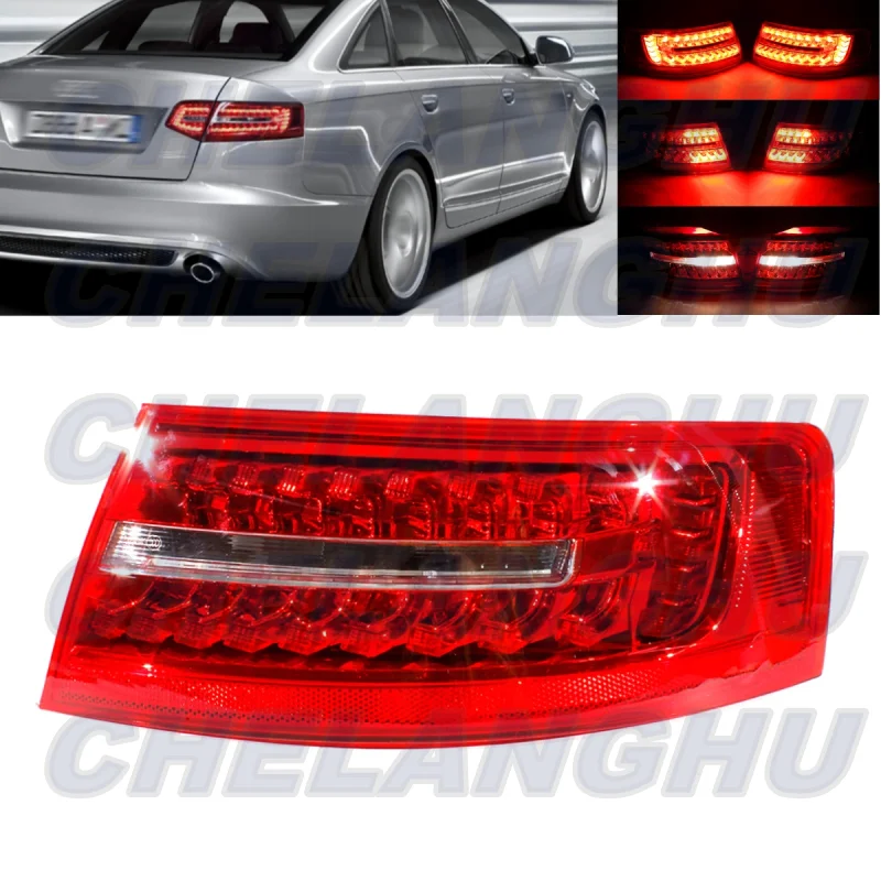 For Audi A6 Sedan 2009 2010 2011 Right Outer Side LED Tail Light Rear Brake Lamp 4F5945096J car assecories