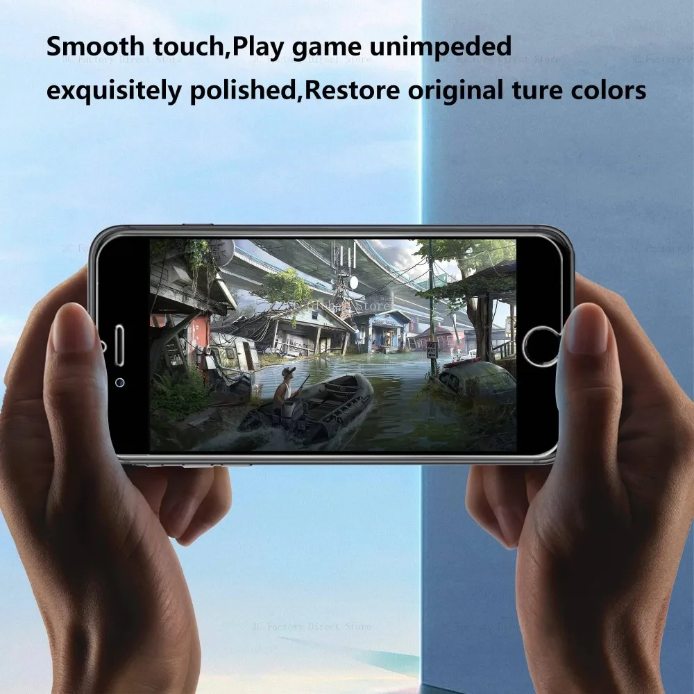 Protect Your Phone Screen with 3pcs HD Tempered Glass Screen Protector for iPhone 14 13 12 11 Pro Max 8 7 Plus XR Xs Max image 3