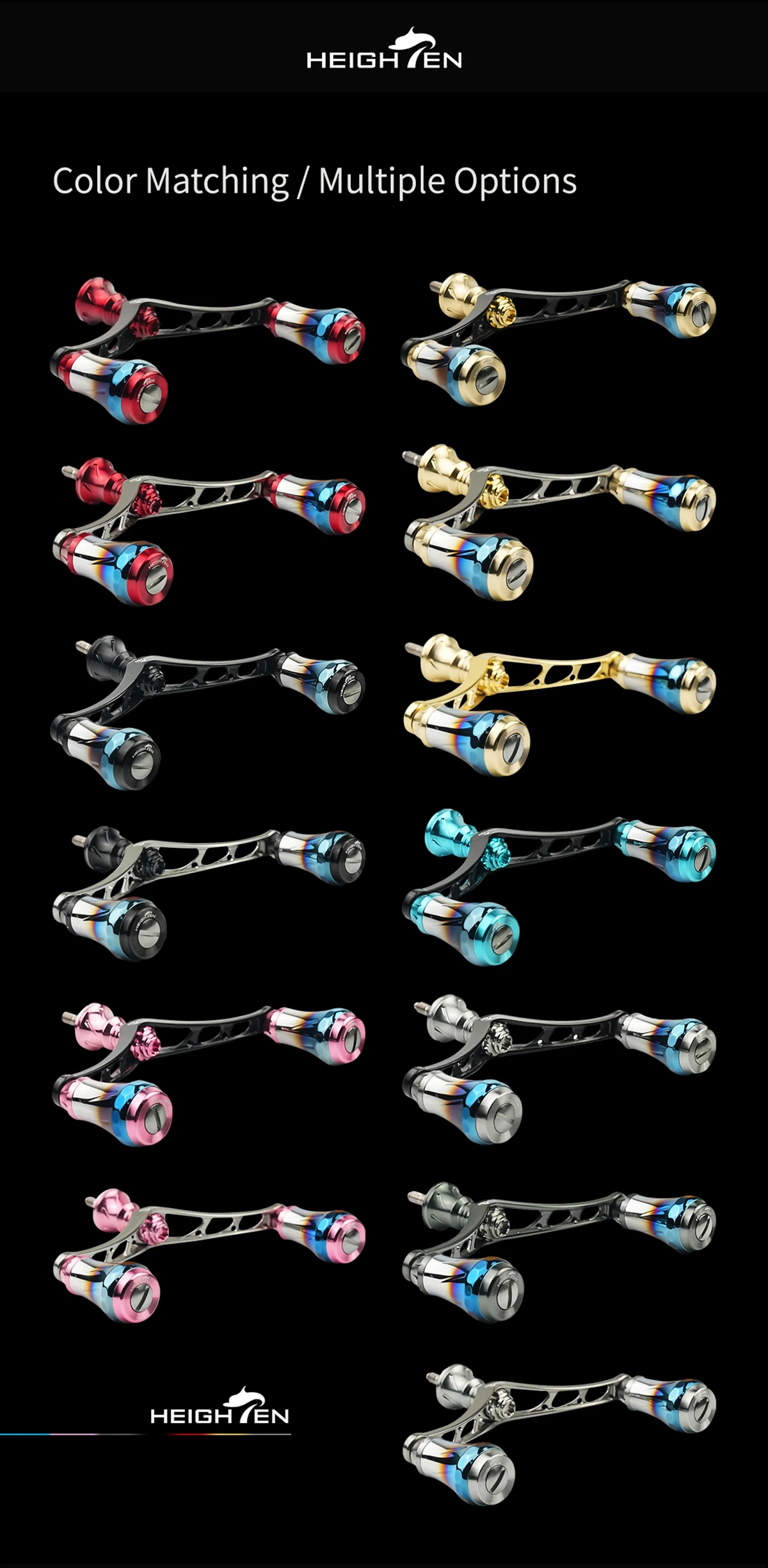 Spinn rollen griff 98mm für Shimano Daiwa Spinn rolle – Detail 10
