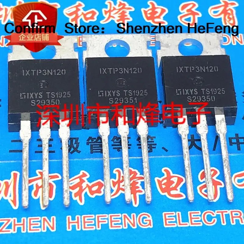 5PCS-10PCS IXTP3N120  TO-220 1200V 3A    Original On Stock Quicky Shipping