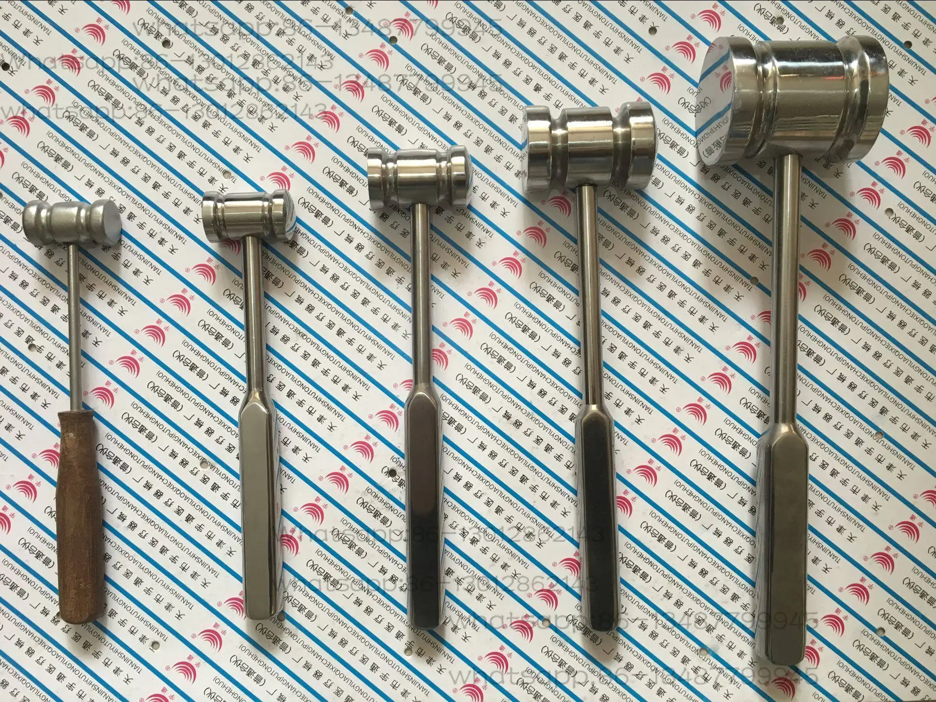 

Ортопедическое оборудование, костные молотки для животных, медицинские костные молотки, большие, средние и малые, с рукоятками из бакелита и нержавеющей стали