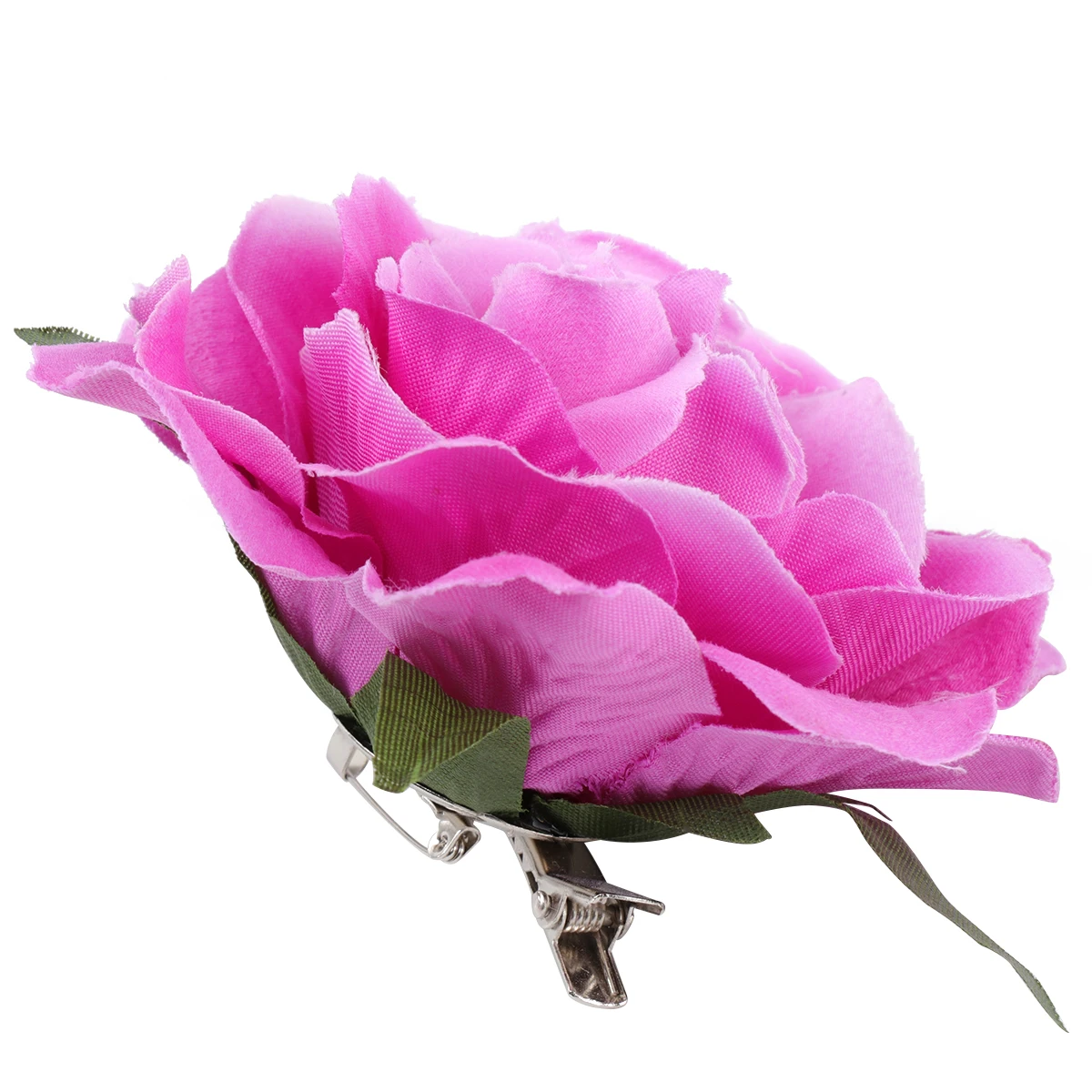 

5 PCS Headgear Big Rose Brooch Bridesmaid Hair Clip Floral Hairpins Flower Brooches for Women