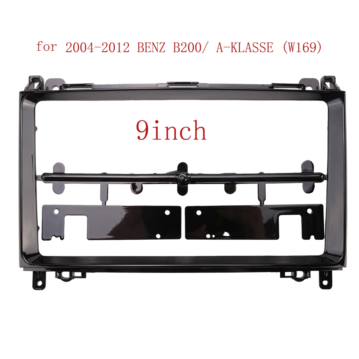 9-дюймовый для Mercedes BENZ B200 CLASE A W169 CLASE B W245 2004-2012 Автомобильный радиоприемник Android MP5 Плеер Корпус Рамка 2 Din Стерео Fascia