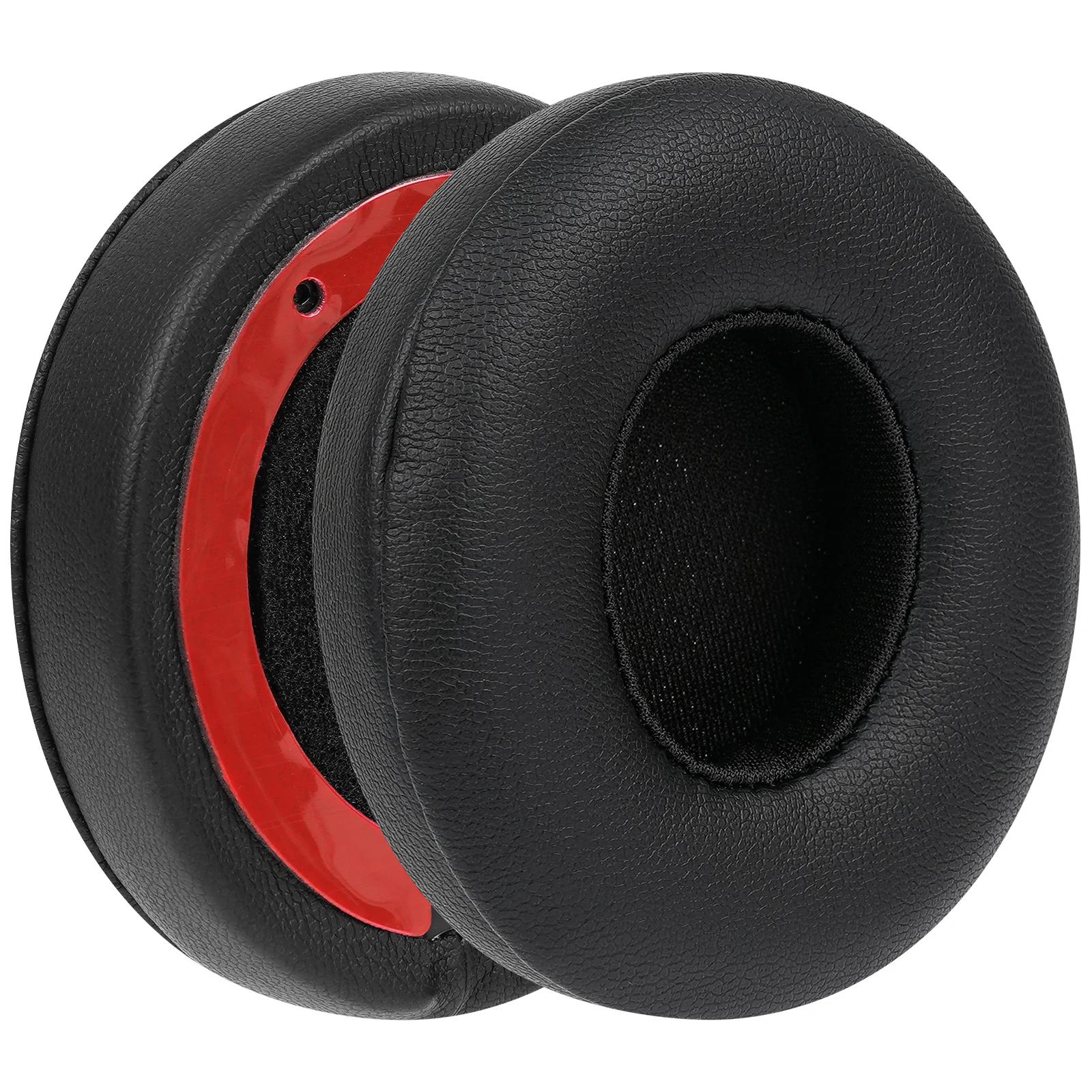 وسادات أذن بديلة من Geekria QuickFit لسماعات Beats Solo 4 اللاسلكية على الأذن وسائد الأذن وسادات الأذن لسماعات الرأس