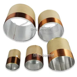 65mm-125.2mm 7-8Ohm ASV 2-Layer Round Copper Wire Bass Speaker Voice Coil Woofer Sound Driver Loudspeaker Repair Parts