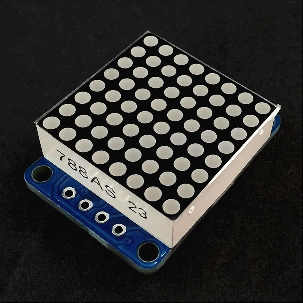 Módulo de matriz de puntos I2C para Arduino UNO Nano Pro Mini, 8x8 Led, 8x8, 788AS/AB/AW/AG/AGG, 5 colores, HT16K33/HT16K33A, SOP20, SOP24, SOP28