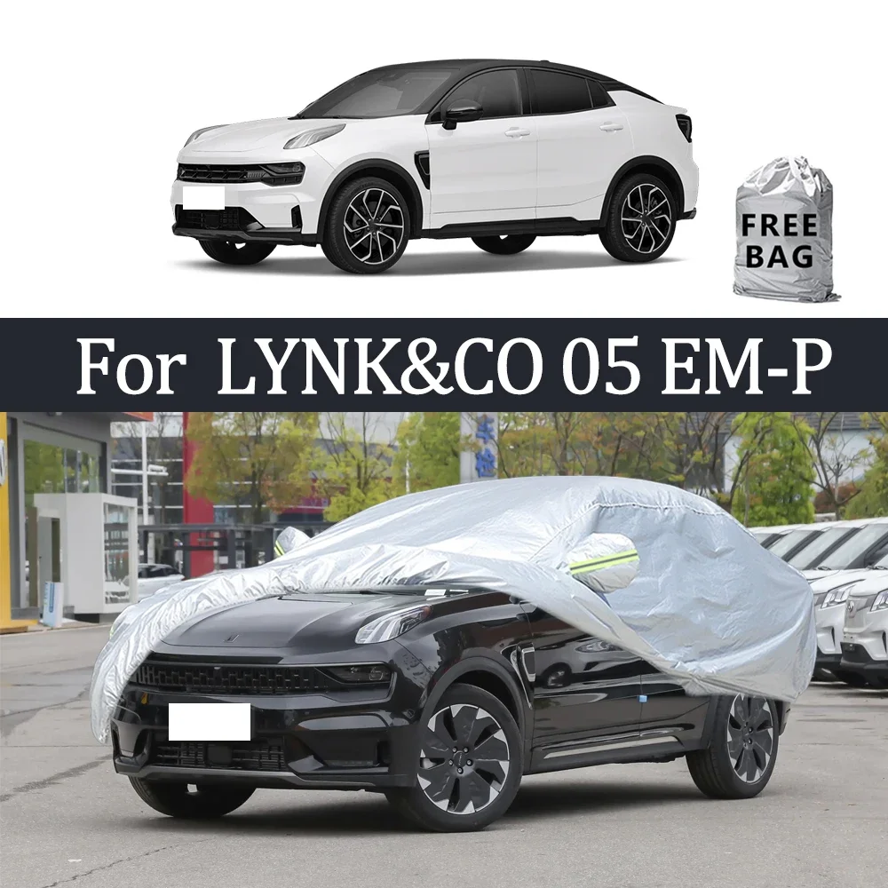 

For LYNK&CO 05 EM-P Car Cover Outdoor Protection Covers Snow Sunshade Waterproof Dustproof Exterior UV Car Accessories