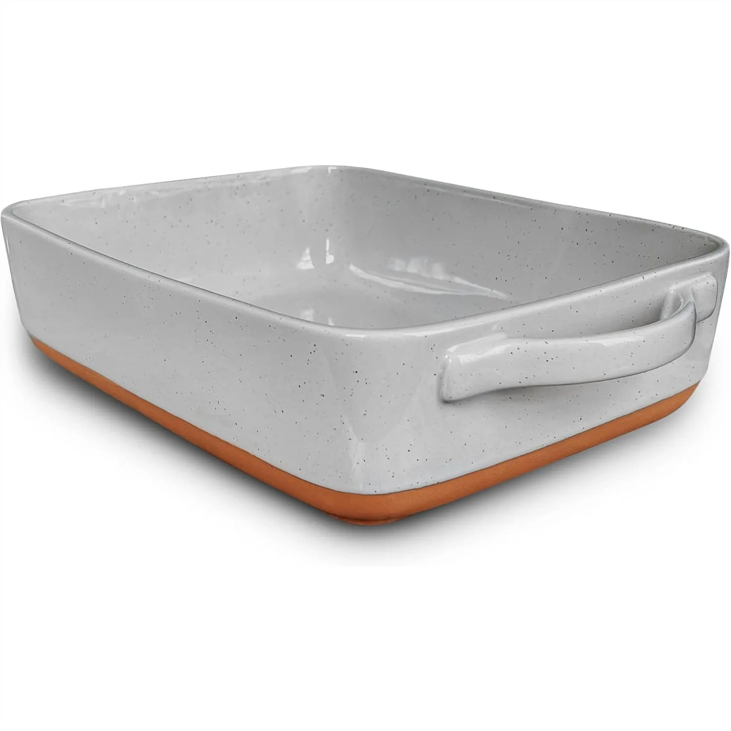 

Deep Porcelain Baking Dish 13x9in - Oven to Table, Freezer Safe, Casserole Pan