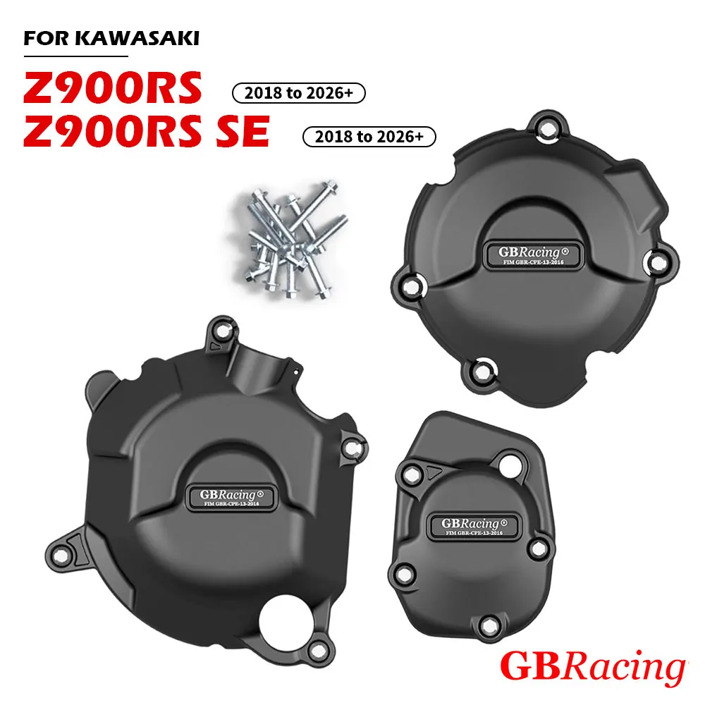 

Защитная крышка двигателя Z900RS для KAWASAKI Z 900 RS SE 2018 ~ 2026 + мотоциклетный защитный чехол сцепления генератора переменного тока, аксессуары