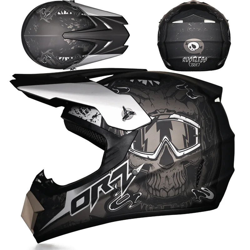 

Мотоциклетный шлем 2025 года, гоночный внедорожный шлем, мужской мотоциклетный шлем для скоростного спуска AM DH Cross Para Moto Safety, детский шлем для мотокросса DOT