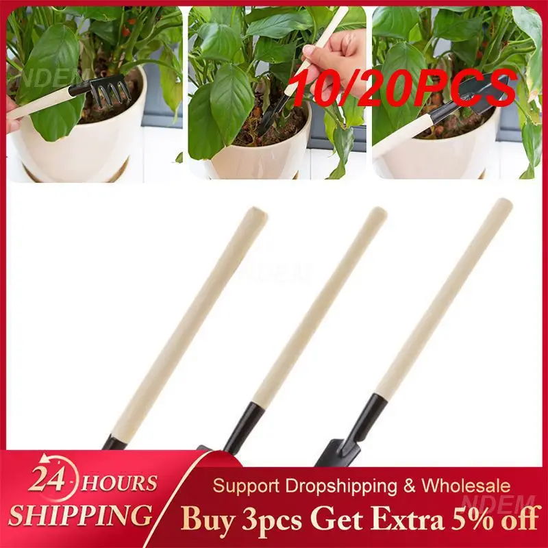 10/20PCS Gardening Tools High-quality Functional Wooden Handle Gardening Tools Plant Care Bestselling Wooden Handle Efficient