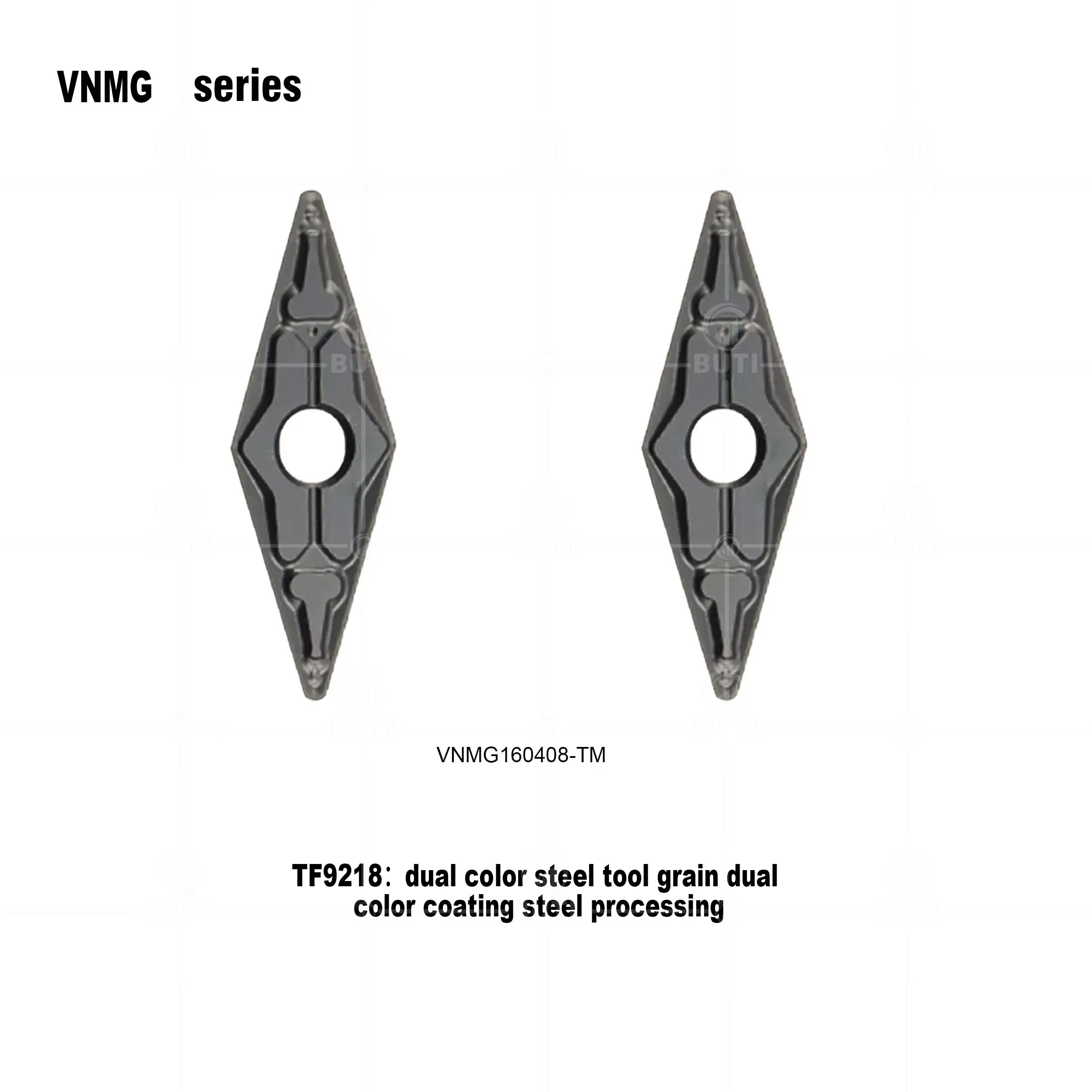 DESKAR 100% Original VNMG160408-TM VNMG160404-TM TF9218 Numerical Control Lathe Turning Inserts Two-Color Rhombus Cutting Tools