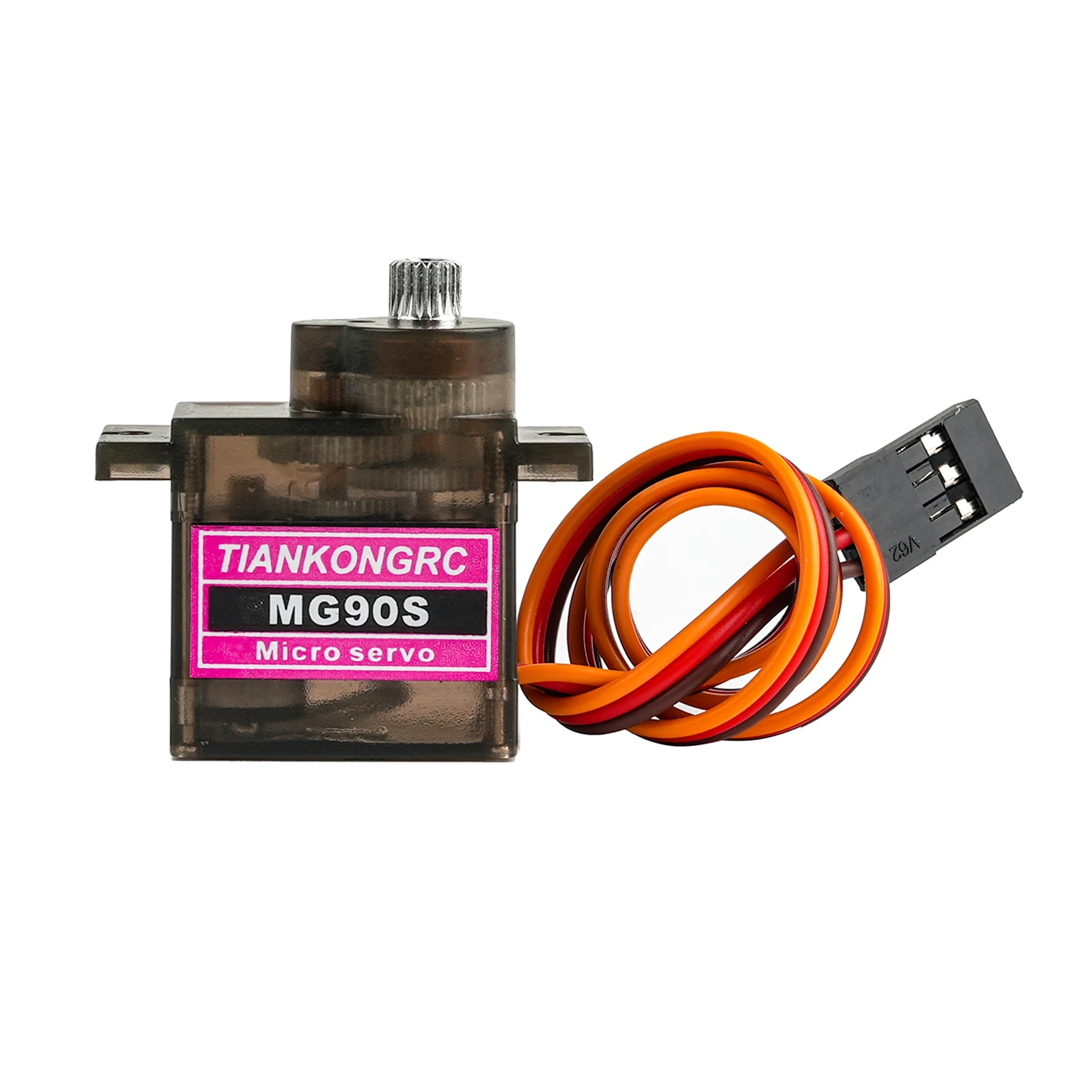 4PCS 9g MG90S 올 메탈 기어 마이크로 디지털 서보 180 ° /270 ° /360 °   브러시드 모터 미니 서보 파워 기능 부품 비행기 드론용