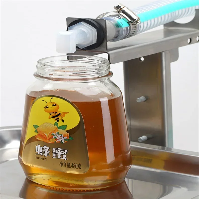 Honey filling machine liquid numerical control quantitative viscous paste washing liquid automatic sub packaging machine