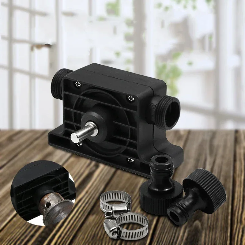 

Новый микронасос, приводимый в действие электрической дрелью, насос с большим расходом жидкости, портативный насос, стандартные два разъема, насос, приводимый в действие электрической дрелью.