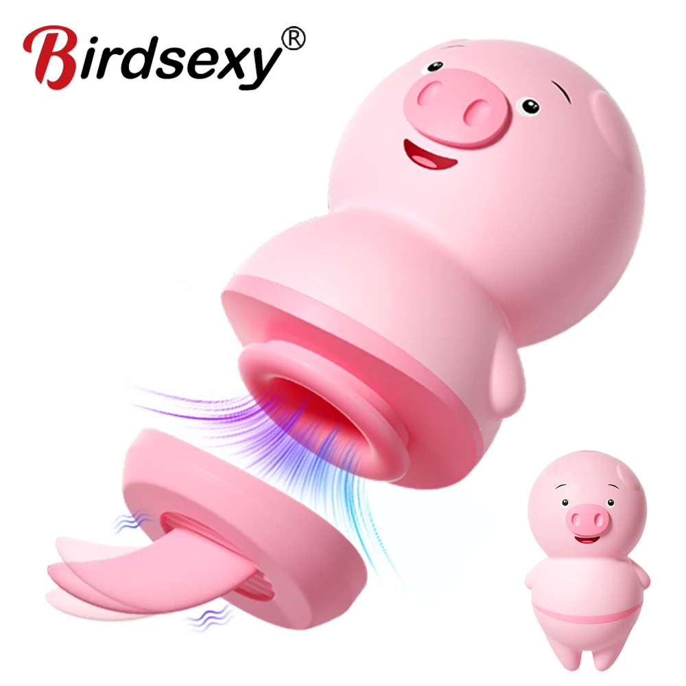 Vibradores de succión de clítoris para lamer lengua femenina, masajeador de punto G, estimulador de vacío, Juguetes sexuales para mujeres y adultos, productos