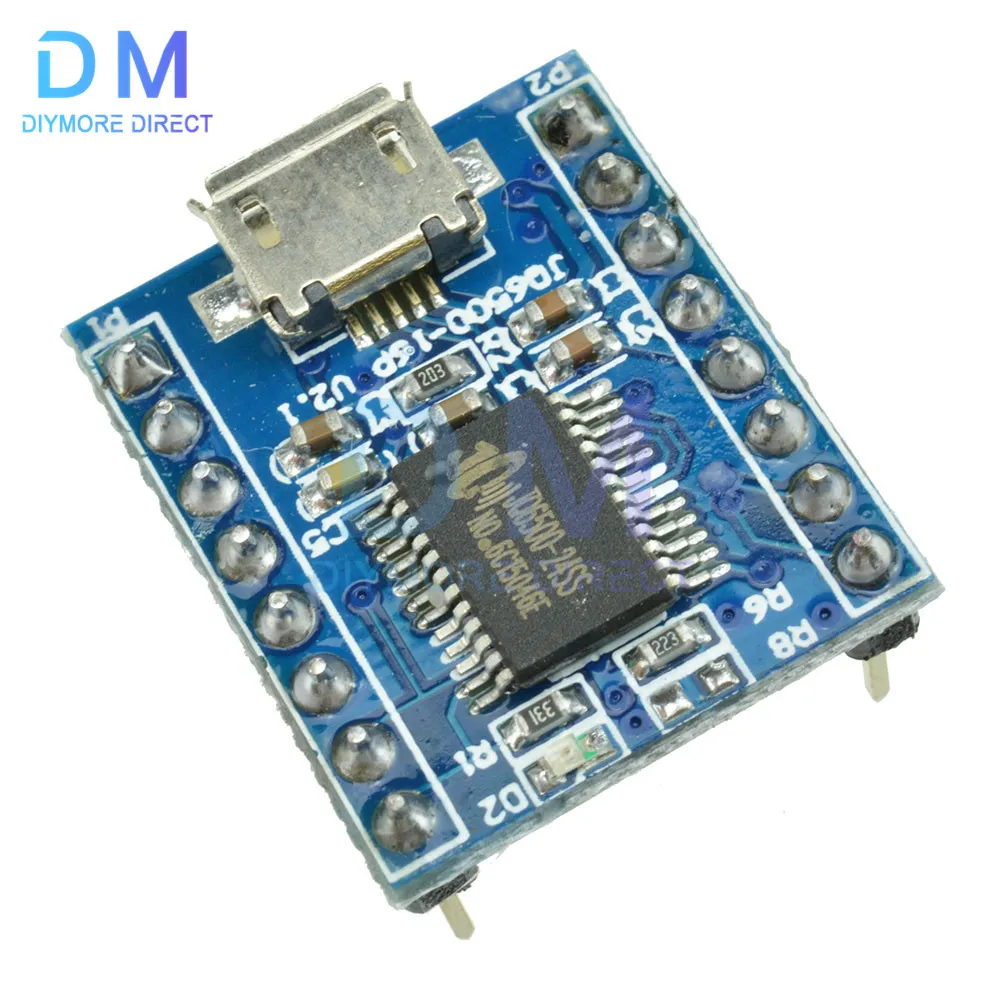 1 PCS JQ6500 Voice Sound Module USB Replace One to Five Way MP3 Voice Standard JQ6500 Voice Module 16M