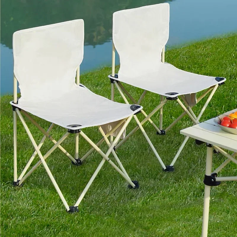 Outdoor Folding ChairPortable BenchFishing ChairMatzanLeisure Ultralight Camping Folding Table Chair