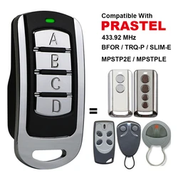 PRASTEL Garage Remote Control Compatible With PRASTEL BFOR TRQ-P SLIM-E MPSTP2E MPSTPLE 433.92MHz