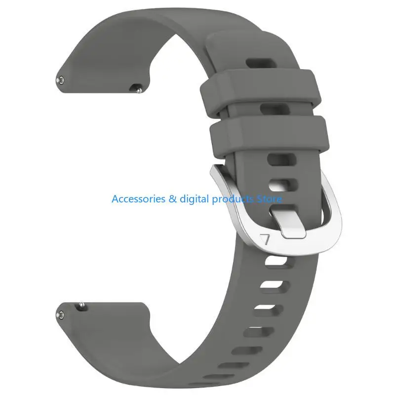 77JD Soft Watch Strap Wristaband 22mm Quick Release Band for Venu 3S/2S/ GT4 41mm