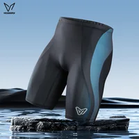 Veidoorn Quick Dry Swim Trunks Mens 5-Inch Anti-Embarrassment Liner Breathable Comfortable Athletic Swimwear for Swimming Beach