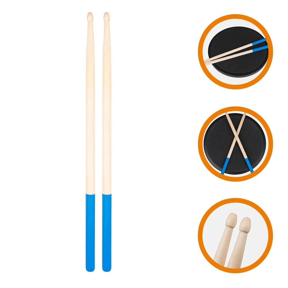 

1 Pair Anti-Slip Drum Sticks 5A Maple Wood Lightweight Percussion Stick For Practice Beginner Snare Sticks Drum Accessories