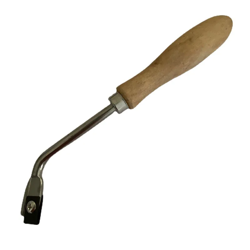 Wooden Handle Grooving Knife Sports Floor Grooving Tool Floor Rubber Scribing Grooving Knife Welding Torch Set Essential Tools