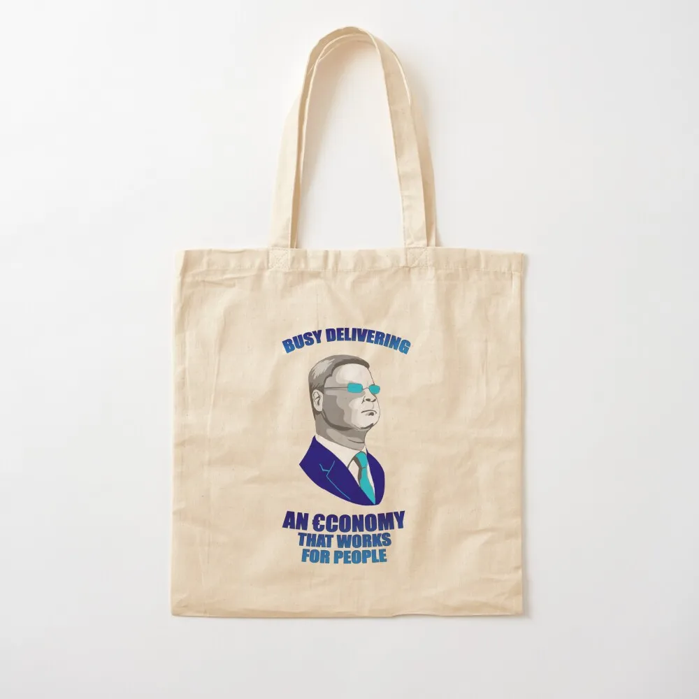 

Busy delivering an €conomy that works for people Tote Bag Beach bag tote bag men Canvas stote Lady Canvas Tote